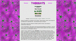 Desktop Screenshot of humanthoughts.org